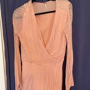 Pink Free People Fairy Dress